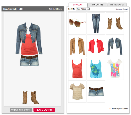 My boutique at wetseal